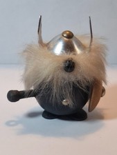 Vintage Black Wooden Metal &