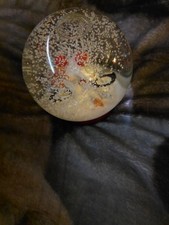 Coalport Snowman Snow Globe Boxed