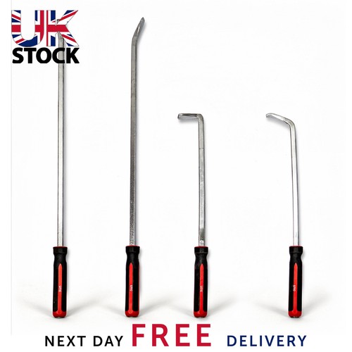 4pc heavy duty pry - bar, set