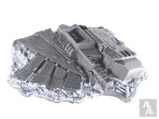 (CC32) Crashed Aquila Lander Wing Scenery Terrain 40k 30k Warhammer