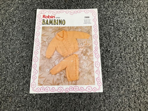 Robin knitting pattern 2800