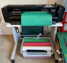 Clothing Printing Business. Xpress Heatpress, Summa Cutter D60R, Blank Clothing