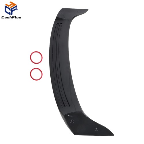 Gloss black rear spoiler wing - gloss,