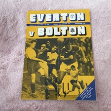 1977 EVERTON V BOLTON