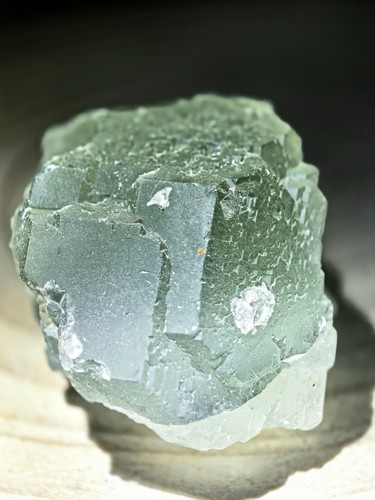 Natural raw green - raw, fluorite