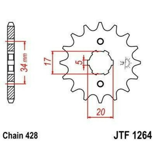 Sprocket honda 125 cbr - honda,
