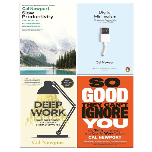 Cal newport collection books - cal, 4