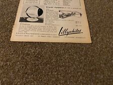 WFBK22 WORLD SPORTS MAGAZINE 5X8 LILLYWHITES KEEP FIT EQUIPMENT