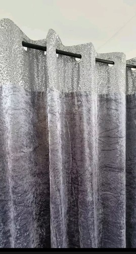 Next silver crushed velvet - crushed,