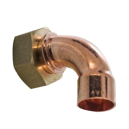 Copper end feed bent cylinder - bent,