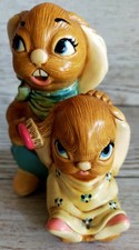 Pendelfin Hand Painted Stonecraft Collectable Rabbits Dandy