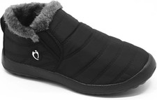 Snow Boots Winter Shoes Black