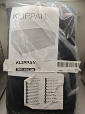 Ikea Klippan Removable Sofa Cover Granan Black 900.456.50 New