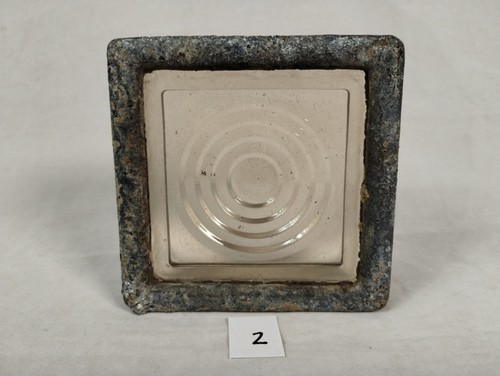 Antique sidewalk vault light - antique,