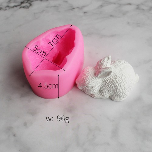 Silicone fondant mould - 3d,