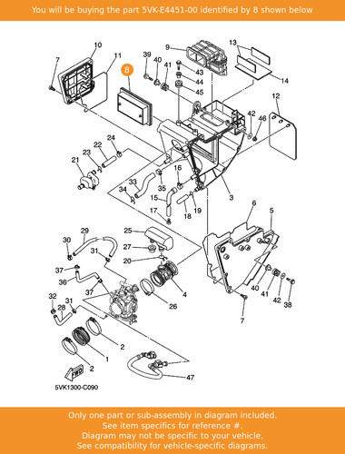 Yamaha element air - element,, cleaner