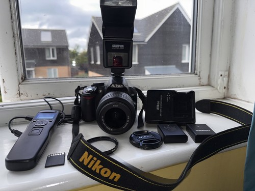 Nikon d3100 and 55 vr - and, 18-55