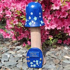 Unusual Handmade 28cm Wooden