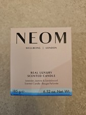 NEOM Wellbeing London Real Luxury Standard (1 Wick) Scented Candle, 185g BNIB
