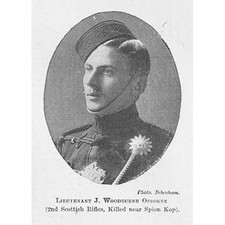 BOER WAR Lieut J Woodburne