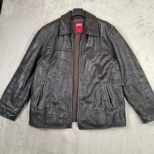 Levi leather jacket - levi’s, mens