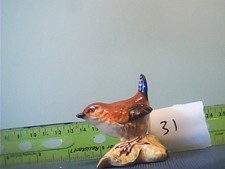 ceramic wren ornament