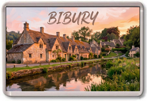 Fridge magnet bibury - bibury,