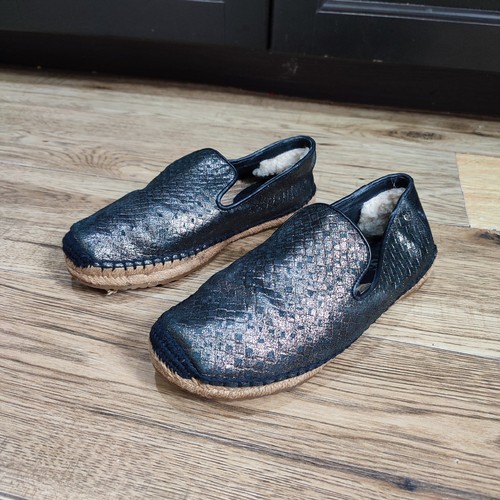 Ugg sandrine black metallic - black,