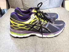 Asics Gel-Cumulus 17 blue & green trainers size 9/44