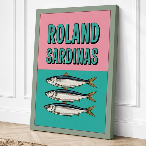 Roland sardinas vintage canvas - sardinas,
