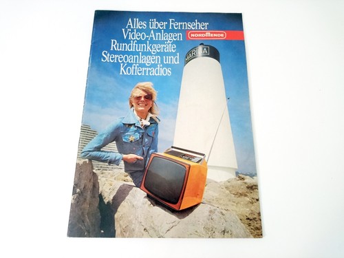Vintage nordmende television - vintage,