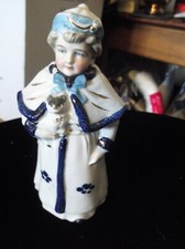ANTIQUE GILDED FIGURE NODDING