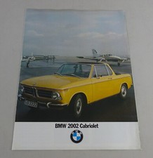 Brochure BMW 2002 Cabriolet