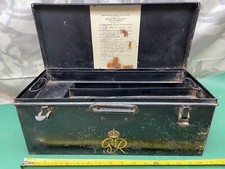 Original British Home Front AFS / NFS Fire Service First Aid Box - Well Labelled
