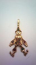 Vintage 9 ct Gold Clown