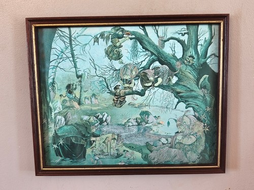 Framed foil art - framed, print