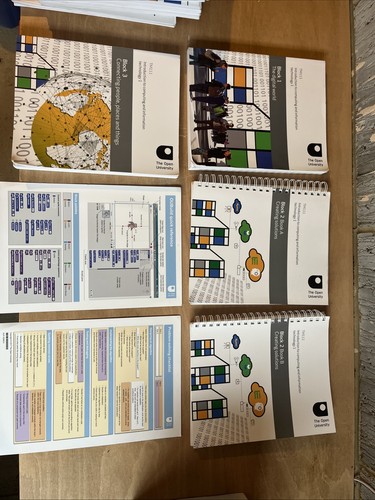Open university tm111 books - university,