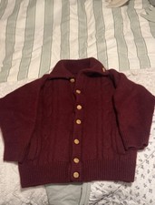Handmade Pure Wool Cardigan