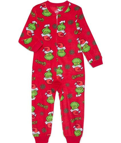 The grinch pajamas union suit - the,