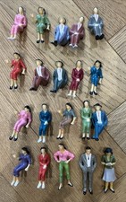 20 x Garden Railway 70/75mm Figures Standing & Seated