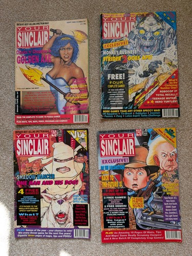 Four your sinclair magazine - sinclair,