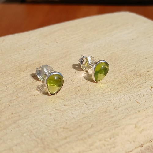 Sterling silver teardrop - silver,