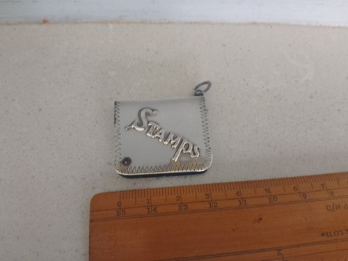 Antique sterling silver stamp - silver,
