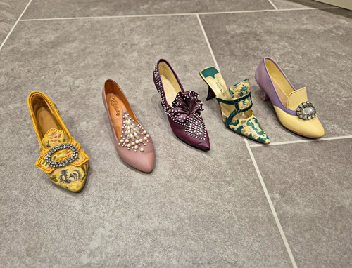 Just the right shoe miniature - just,