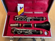 VINTAGE BOOSE AND HAWK REGENT LONDON CLARINET B&H BANDHITE