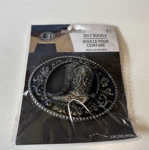 Cowboy belt buckle - belt,