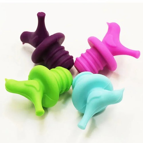 Silicone bird wine stopper - silicone,
