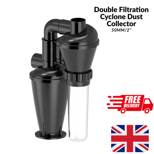 Double filtration cyclone dust - filtration,