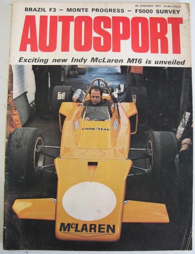 Autosport magazine jan 1971 - 28,