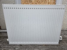 Double Panel,  Double Convector Radiator - Height 600mm x Width 800mm. With TRV.